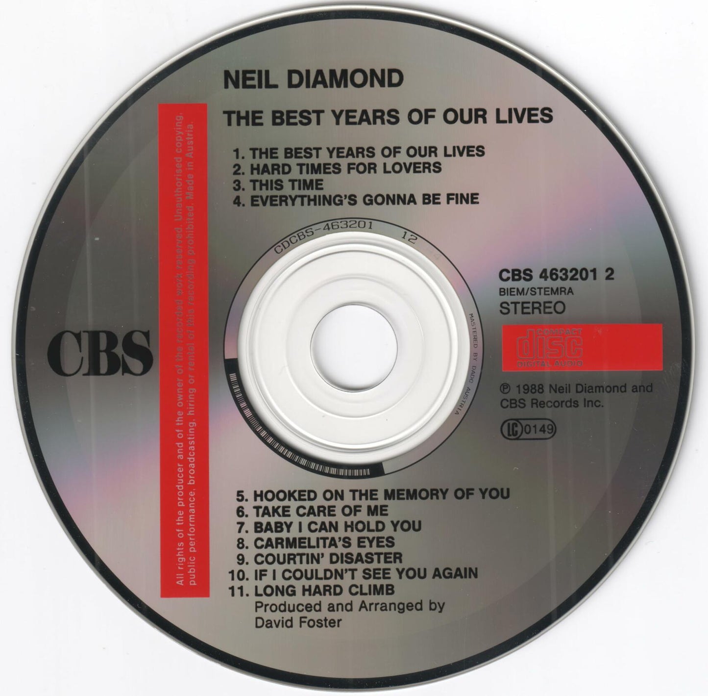 Best Year of Our Lives [Audio CD] - Very Good