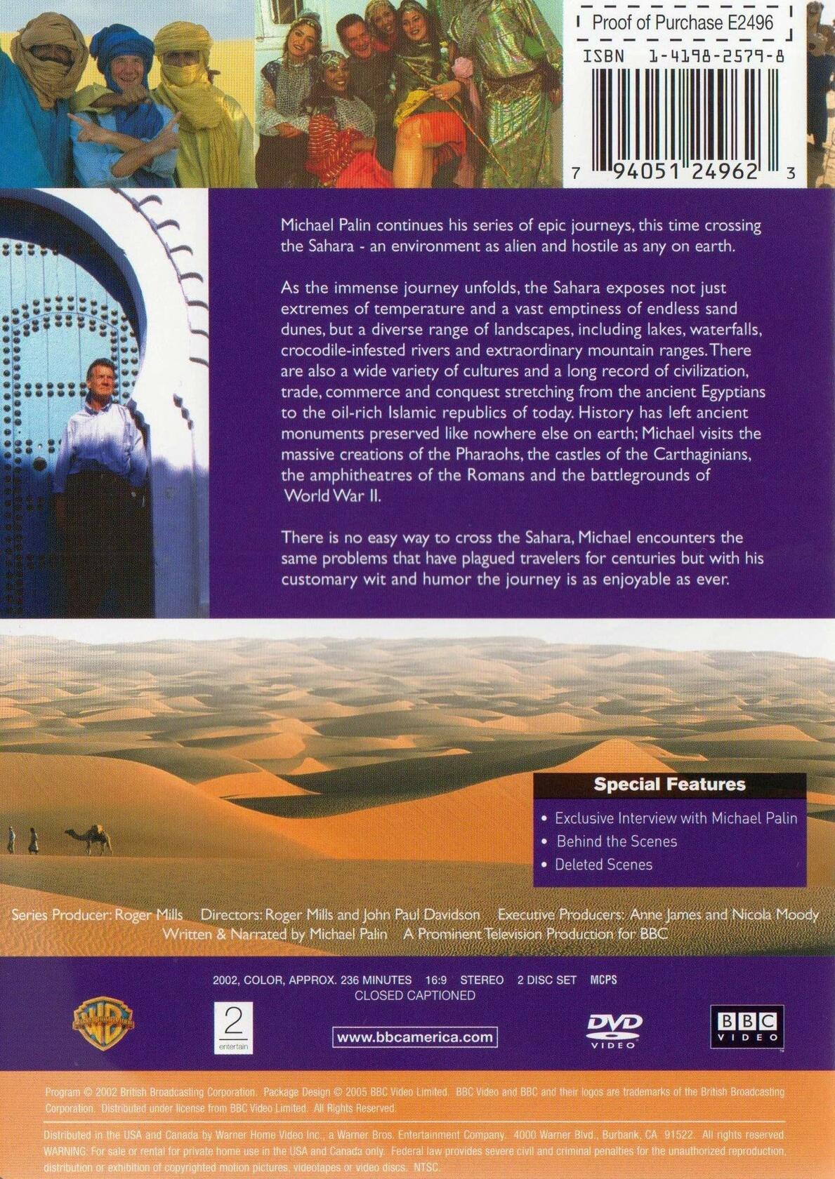 Michael Palin: Sahara [DVD] - Good