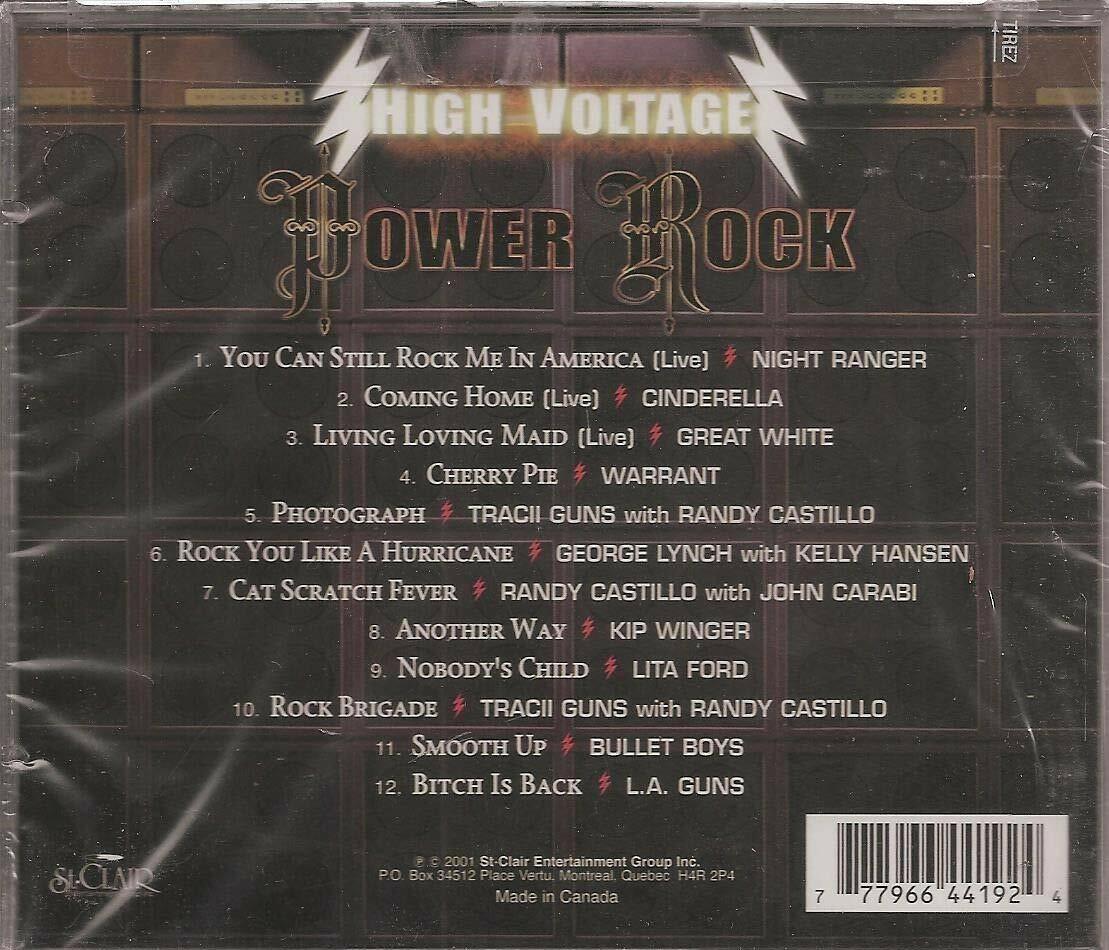 Metal Thunder: High Voltage Power Rock [Audio CD] Various Artists - Very Good