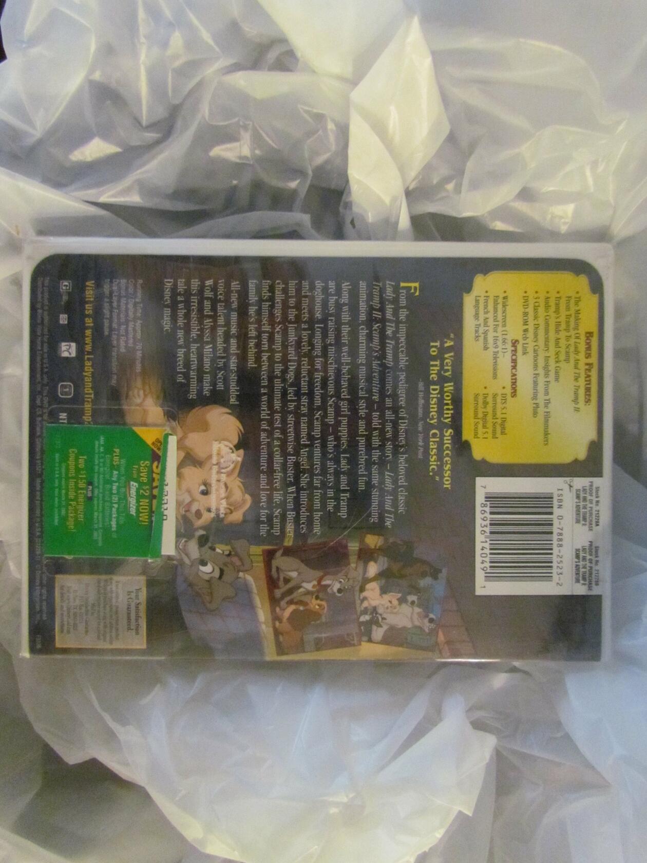 The Lady and the Tramp 2: Scamp's Adventure (Widescreen) (Bilingual) [DVD] - Good