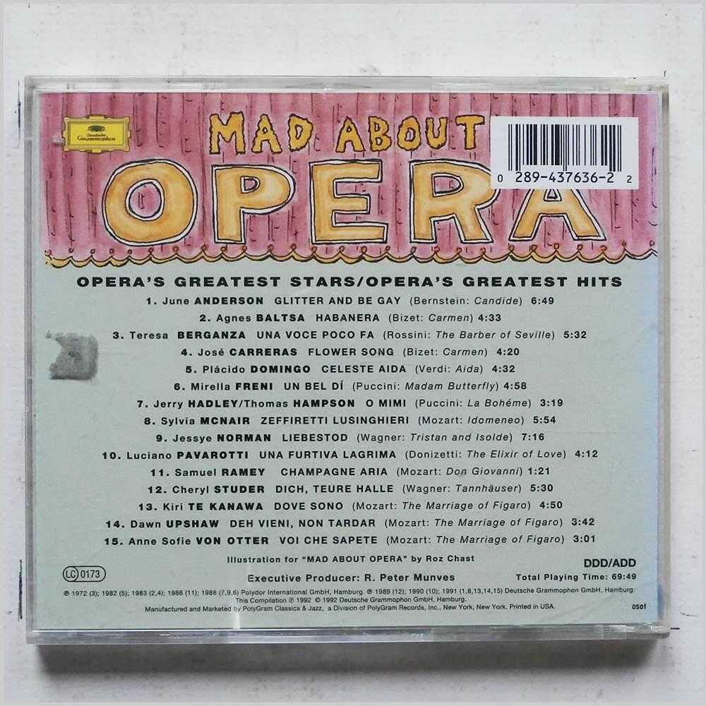 Mad About Opera [Audio CD]