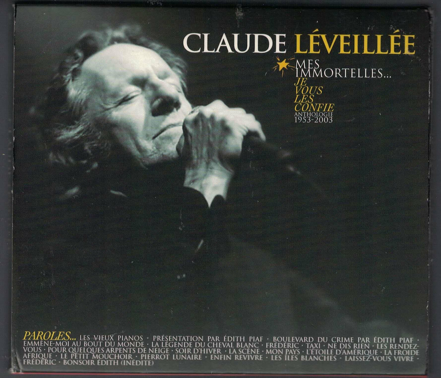 Mes immortelles je vous les confie (2 CD) - Good
