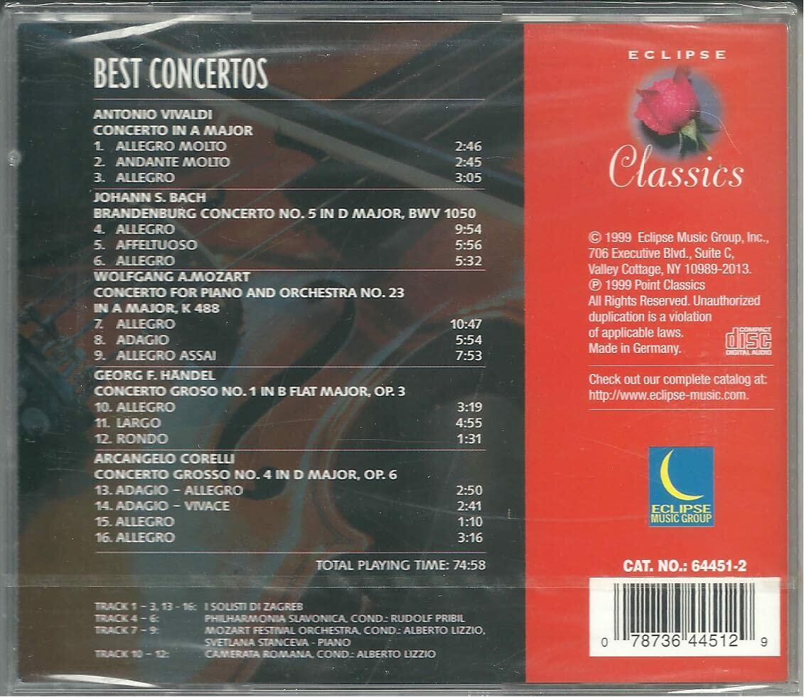 Best Concertos [Audio CD]
