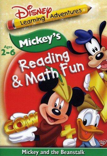 Reading, Math and More: Mickey and the Beanstalk (Bilingual) [DVD] - Good