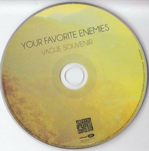 Vague Souvenir - 2012 [Audio CD] YOUR FAVORITE ENEMIES