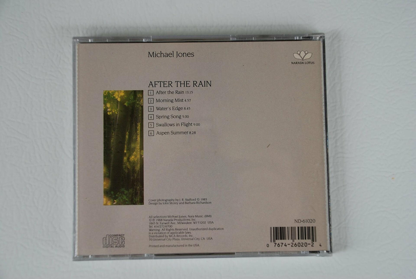 After the Rain [Audio CD] Michael Jones; Mike Lucas and Warren Wiegratz