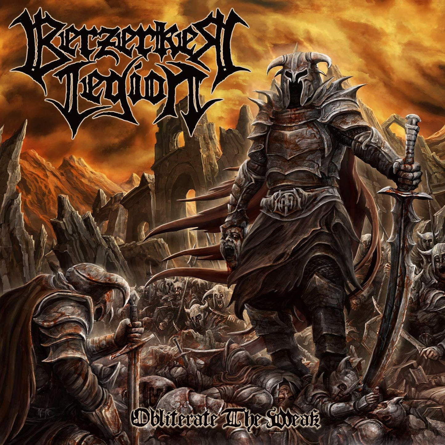 Obliterate The Weak [Audio CD] BERZERKER LEGION - Very Good