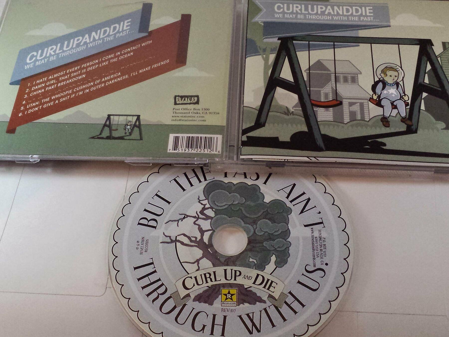 We Can Be Through With the Past [Audio CD] Curl Up & Die