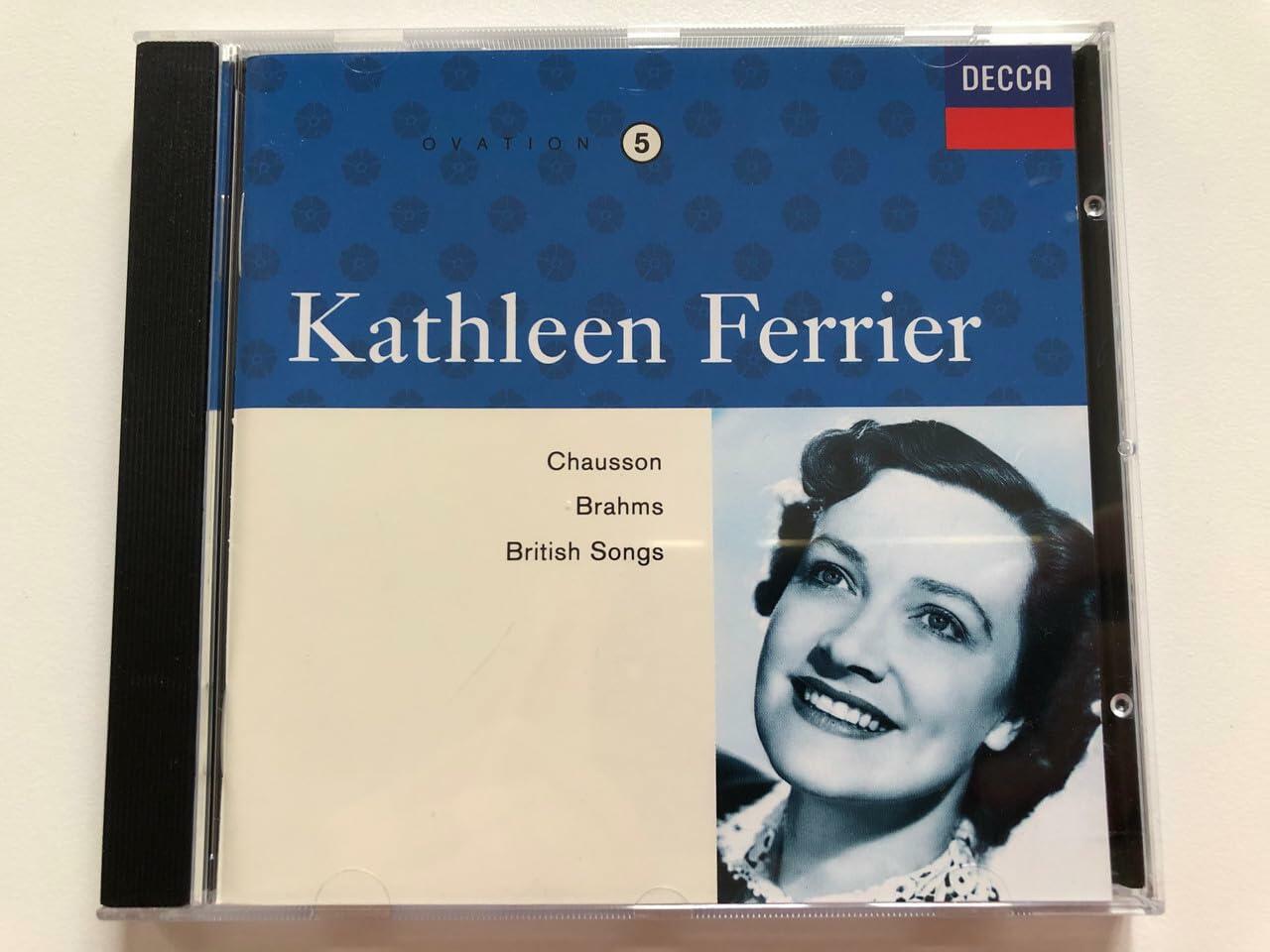 Kapleen Ferrier Edition Vol 5 [Audio CD] Ferrier, Kathleen and Brahms
