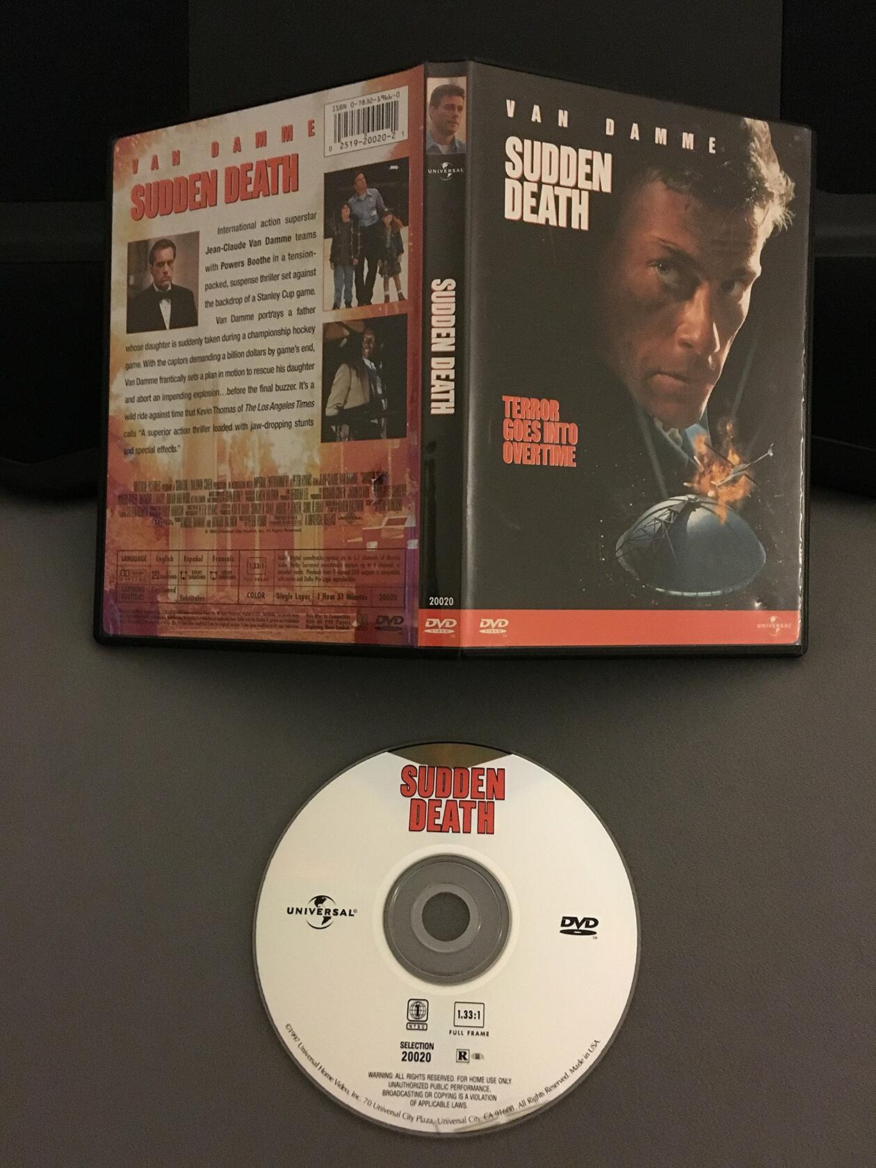 Sudden Death [DVD] - Acceptable
