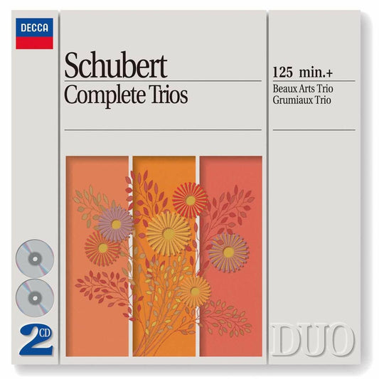 String Trios / Piano Trios [Audio CD] BEAUX ARTS TRIO; Beaux Arts Trio; Grumiaux Trio and Franz Peter Schubert