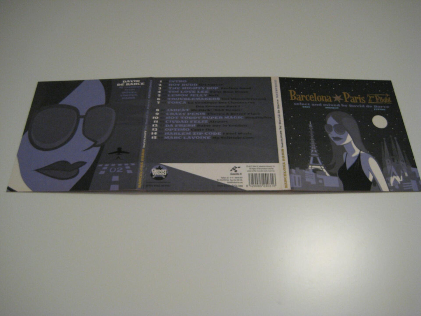 Barcelona-Parisnd Flight [Audio CD] De Barce, David (Various) - Good