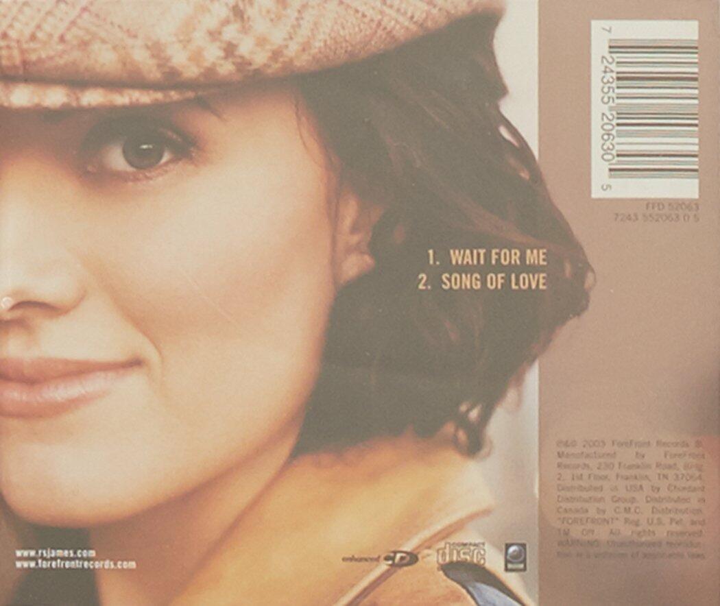 Wait for Me / Song of Love [Audio CD] St James, Rebecca