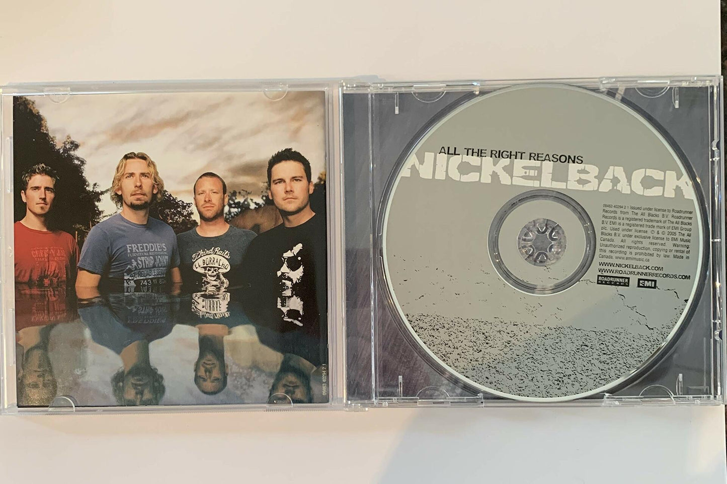 All The Right Reasons [Audio CD] Nickelback - Good