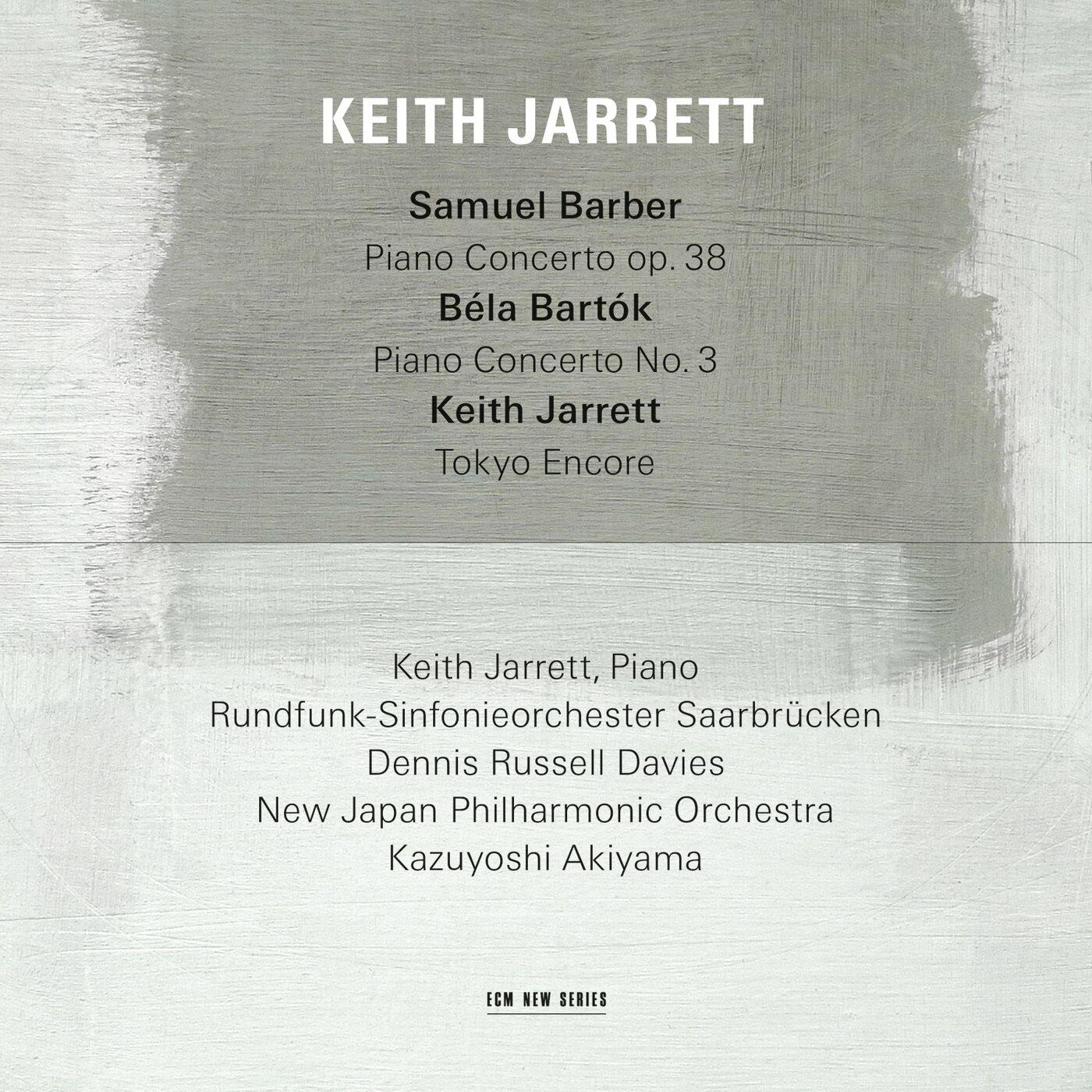 Barber / Bartok [Audio CD] Jarrett, Keith; Samuel Barber and Dennis Russell Davies - Good
