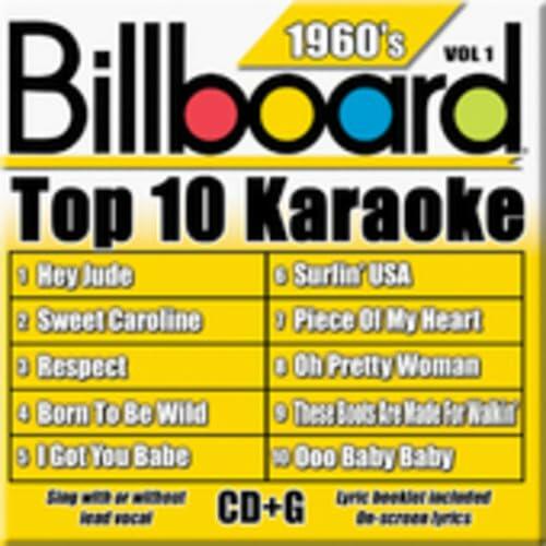 Billboard Top 10 Karaoke: 1960'S Vol.1 / Various [Audio CD] VARIOUS ARTISTS