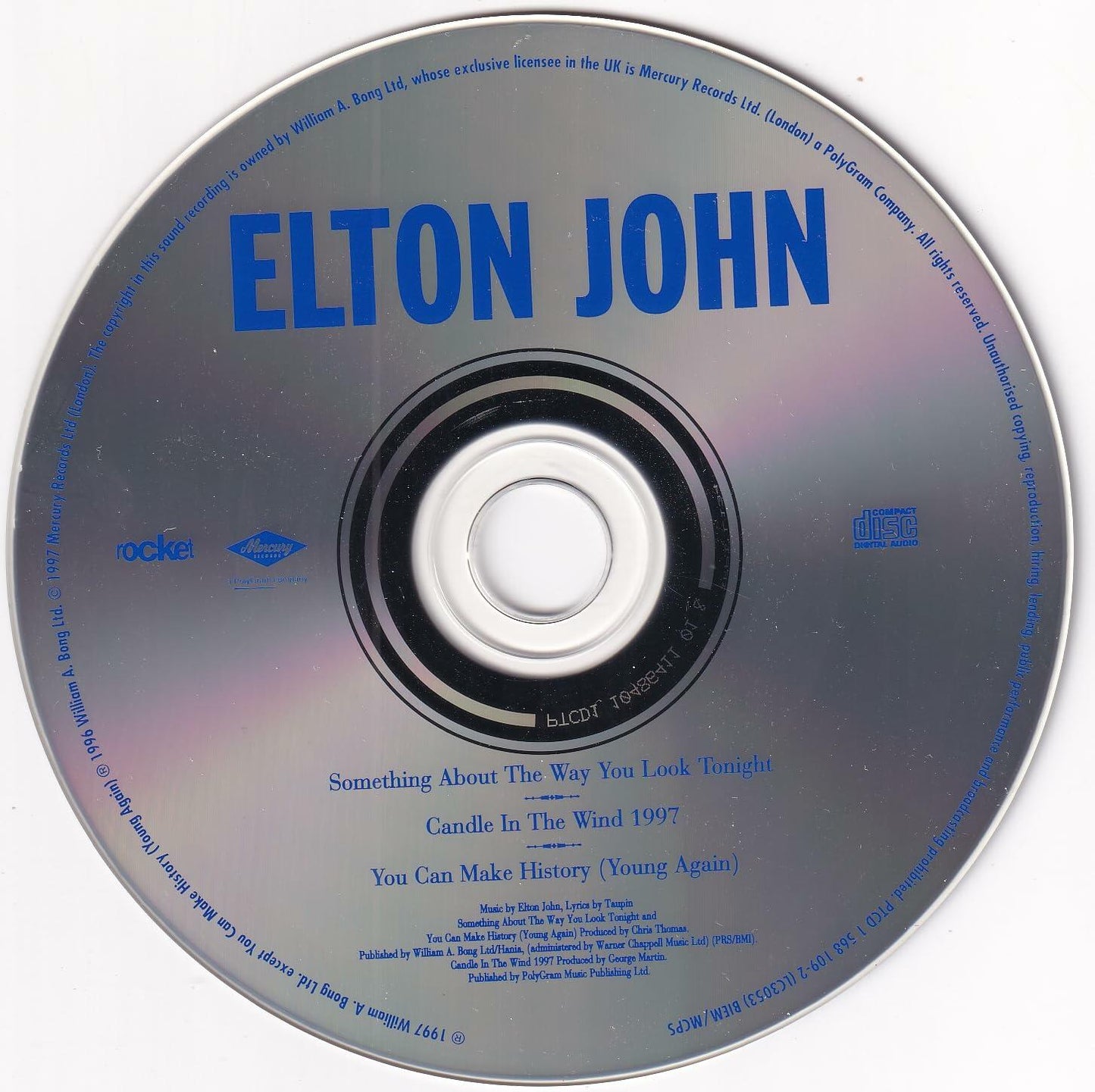 Candle in Wind 1997 / Something About Way You Look [Audio CD] Elton John