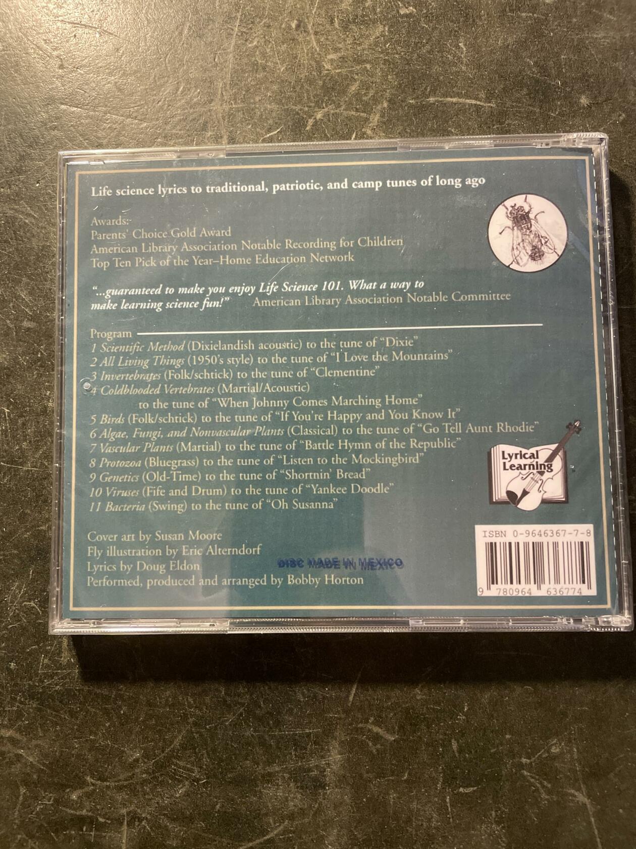 Lyrical Life Scienc, Volume 1 : Promoting Literacy Through Song by doug eldon [Audio CD]