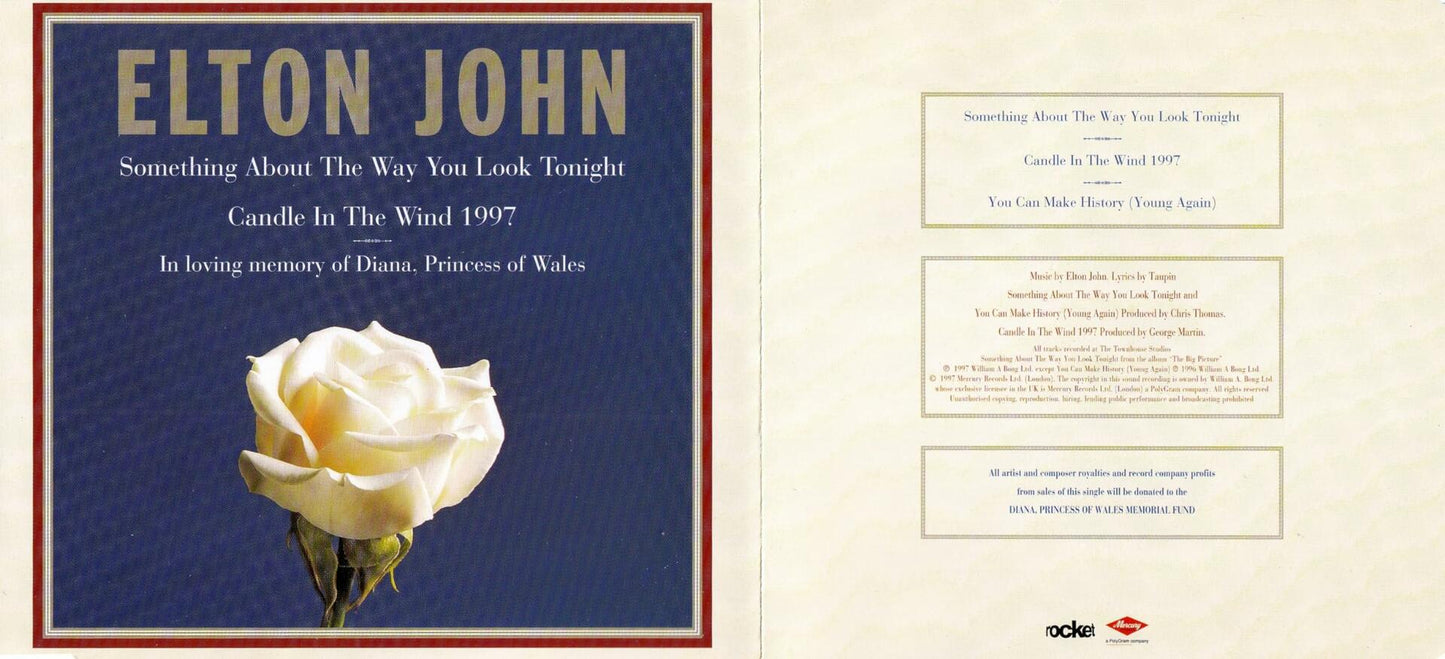 Candle in Wind 1997 / Something About Way You Look [Audio CD] Elton John