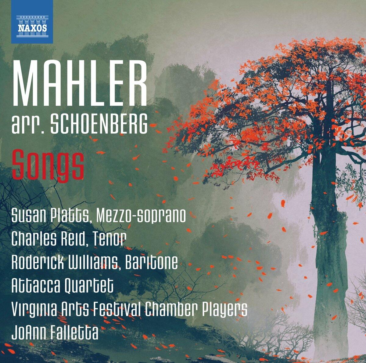 Mahler: Songs arr. by Schoenberg [Audio CD] Susan Platts; Charles Reid; Roderick Williams; Virginia Arts Festival Players; JoAnn Falletta and Gustav Mahler - Very Good