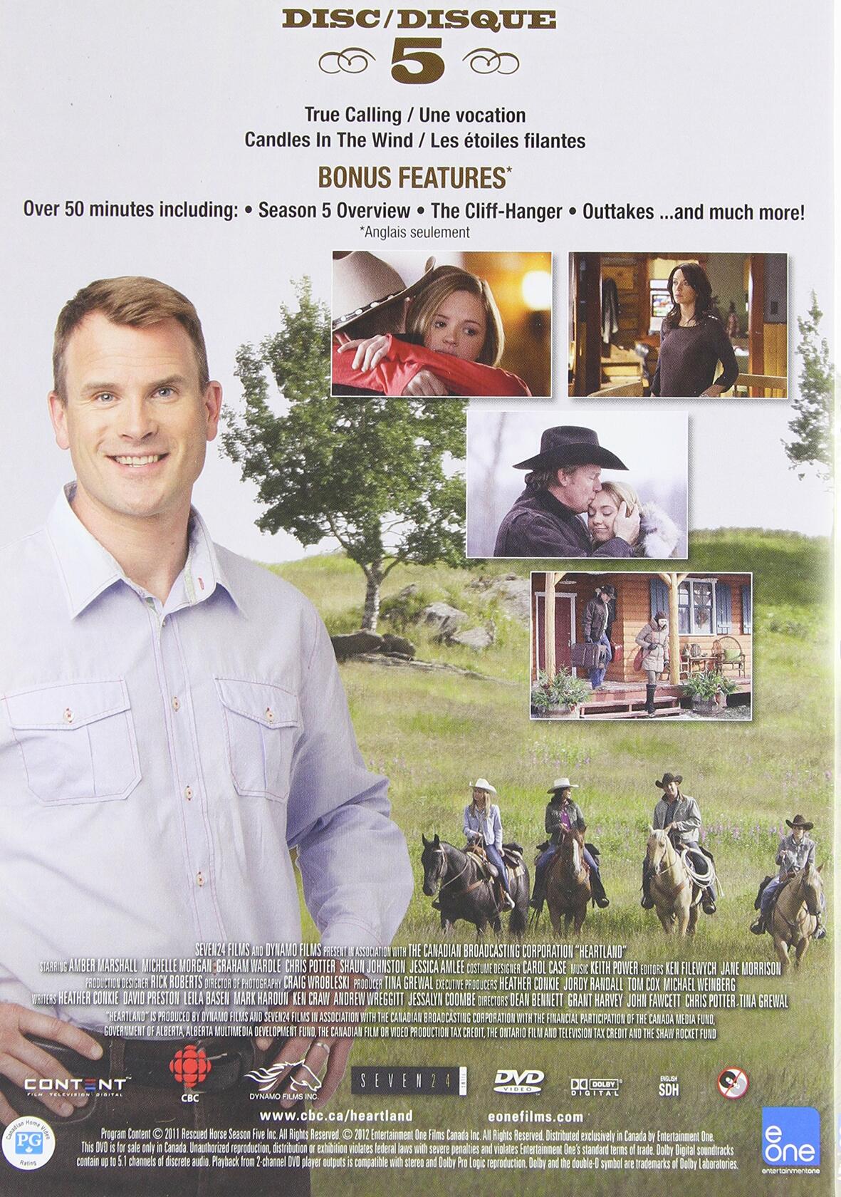 Heartland: Season 5 [DVD] - Good