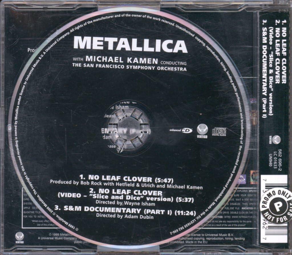 No Leaf Clover Pt.1 [Audio CD] Metallica