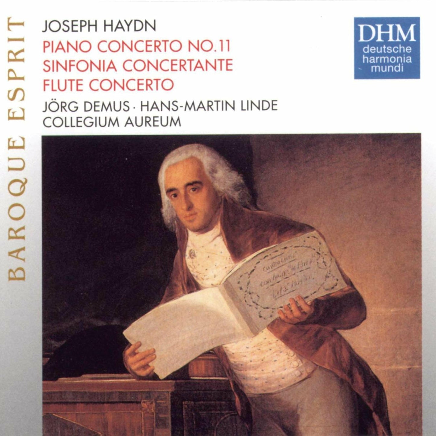 Haydn: Sinfonia concertante; Piano Concerto No. 11; Flute Concerto [Audio CD] Haydn; Demus; Maier; Hucke and Collegium Aureum