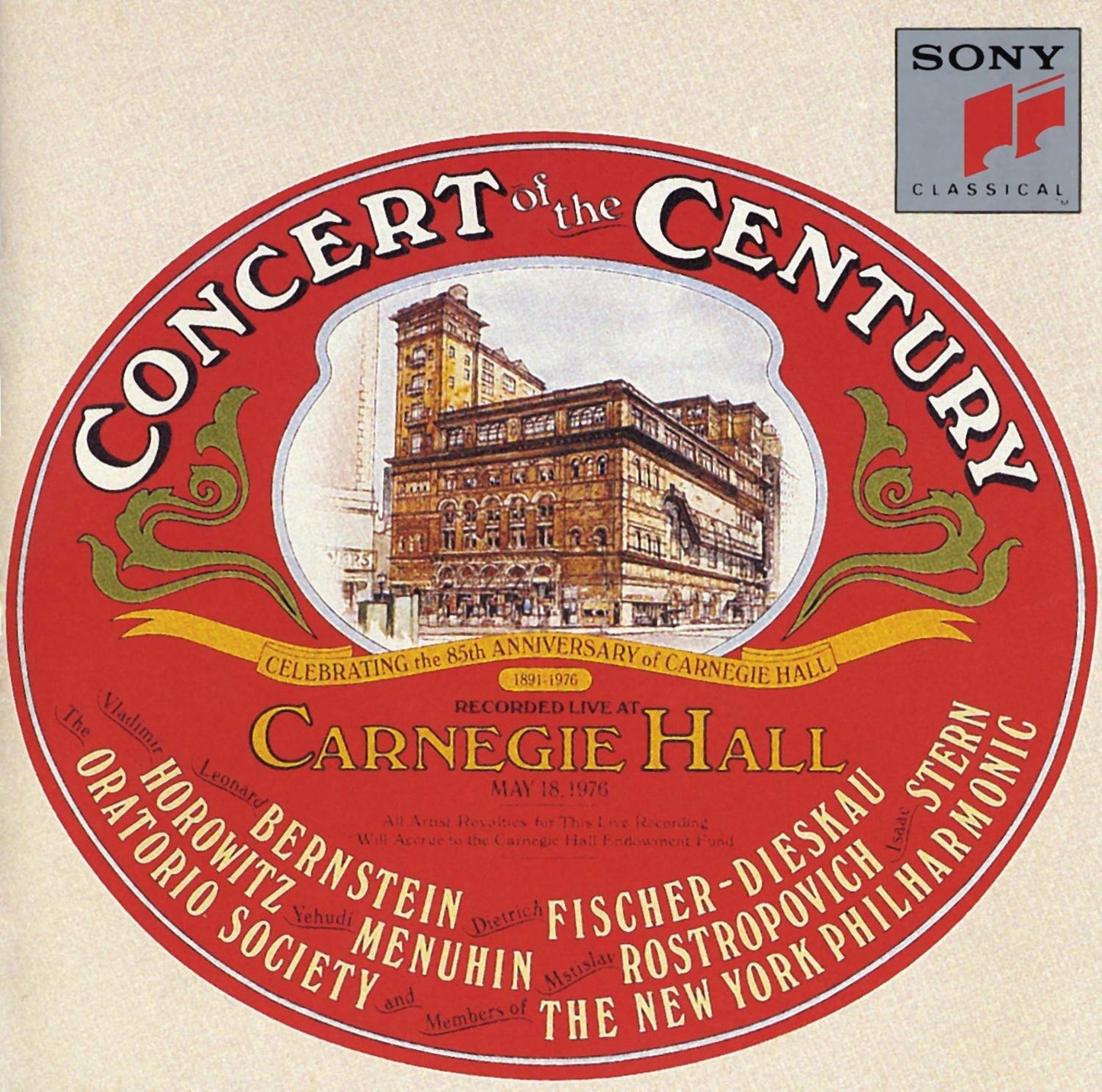 Concert Of The Century (85th Anniversary Of Carnegie) [Audio CD] Various