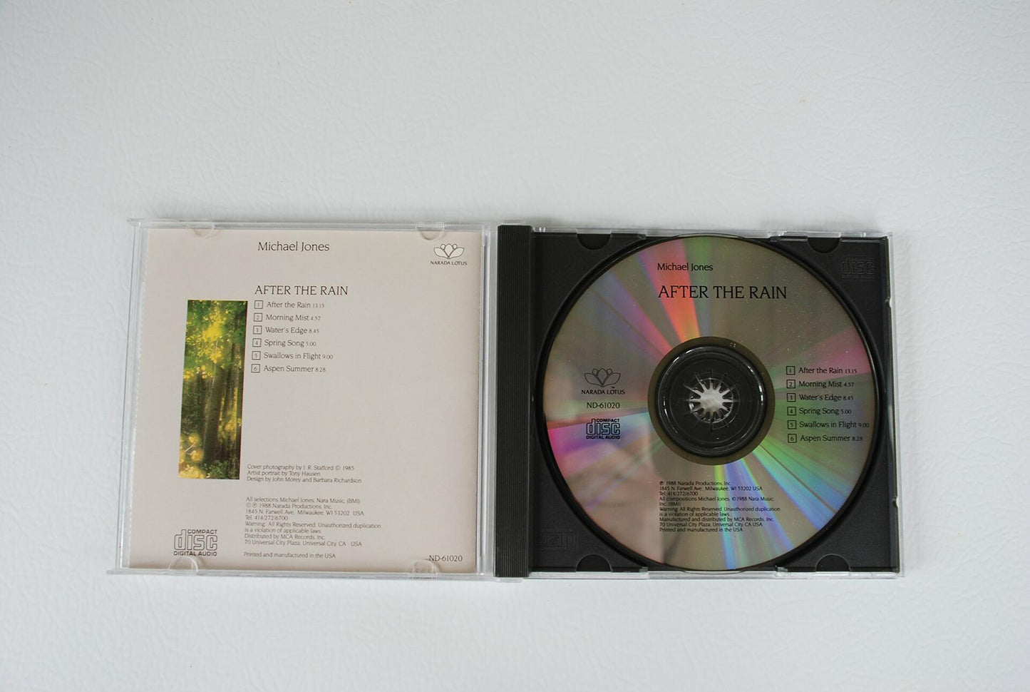 After the Rain [Audio CD] Michael Jones; Mike Lucas and Warren Wiegratz