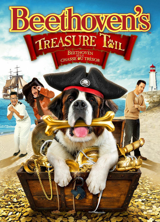 Beethoven's Treasure Tail / Beethoven et la chasse au trésor (Bilingual) [DVD] - Acceptable