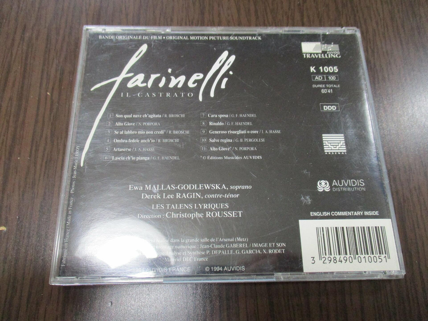 Farinelli [Audio CD] - Very Good