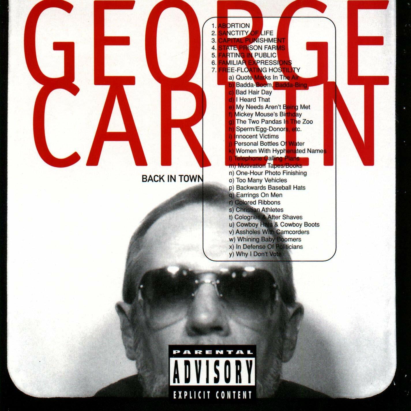 Back In Town [Audio CD] George Carlin