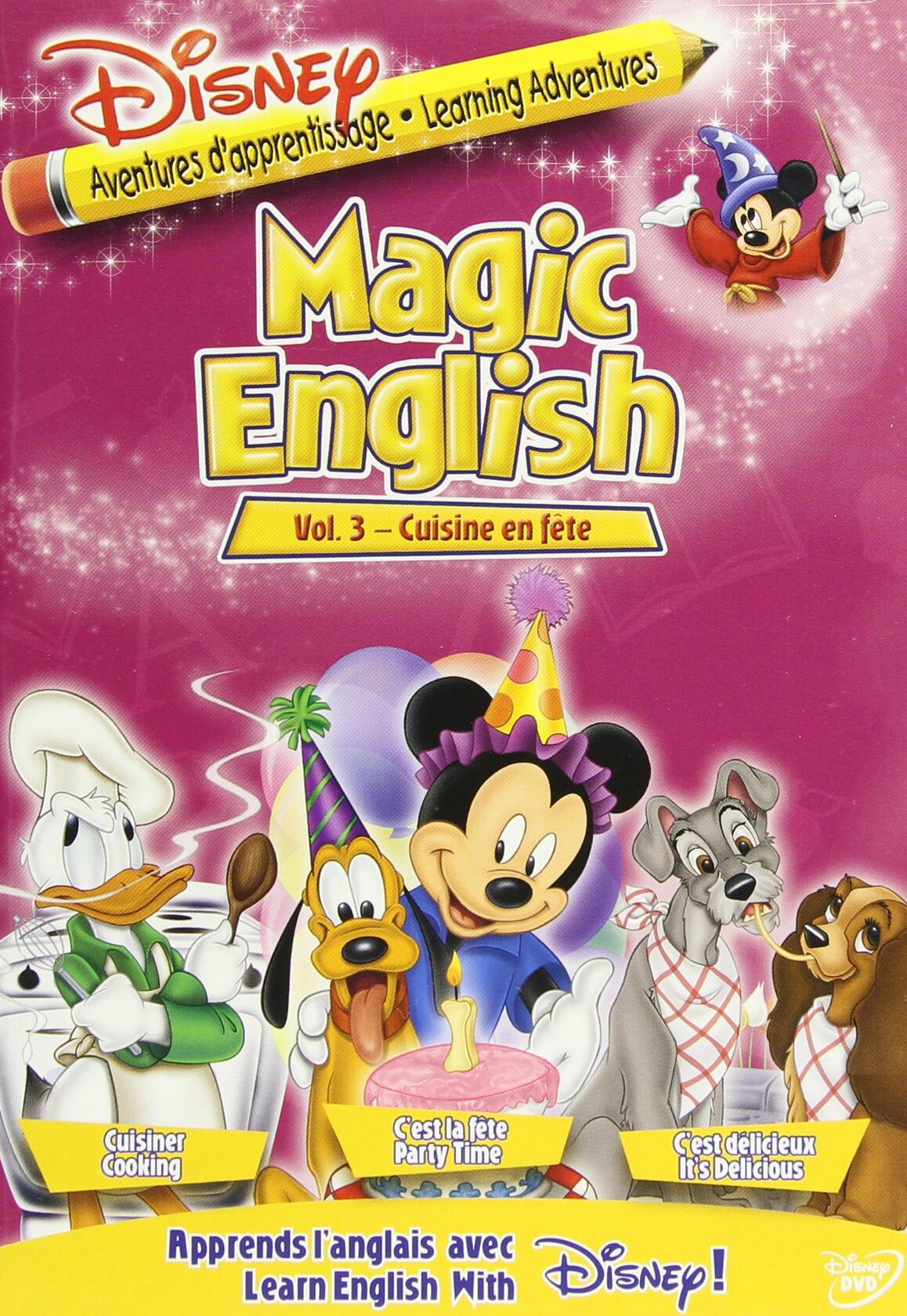 Magic English Volume Three: Food And Fun (Version française)