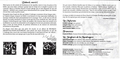 On N'Est Pas Sorti De L'Auberge - (Canada) - 2008 [Audio CD] Various Artist - Very Good