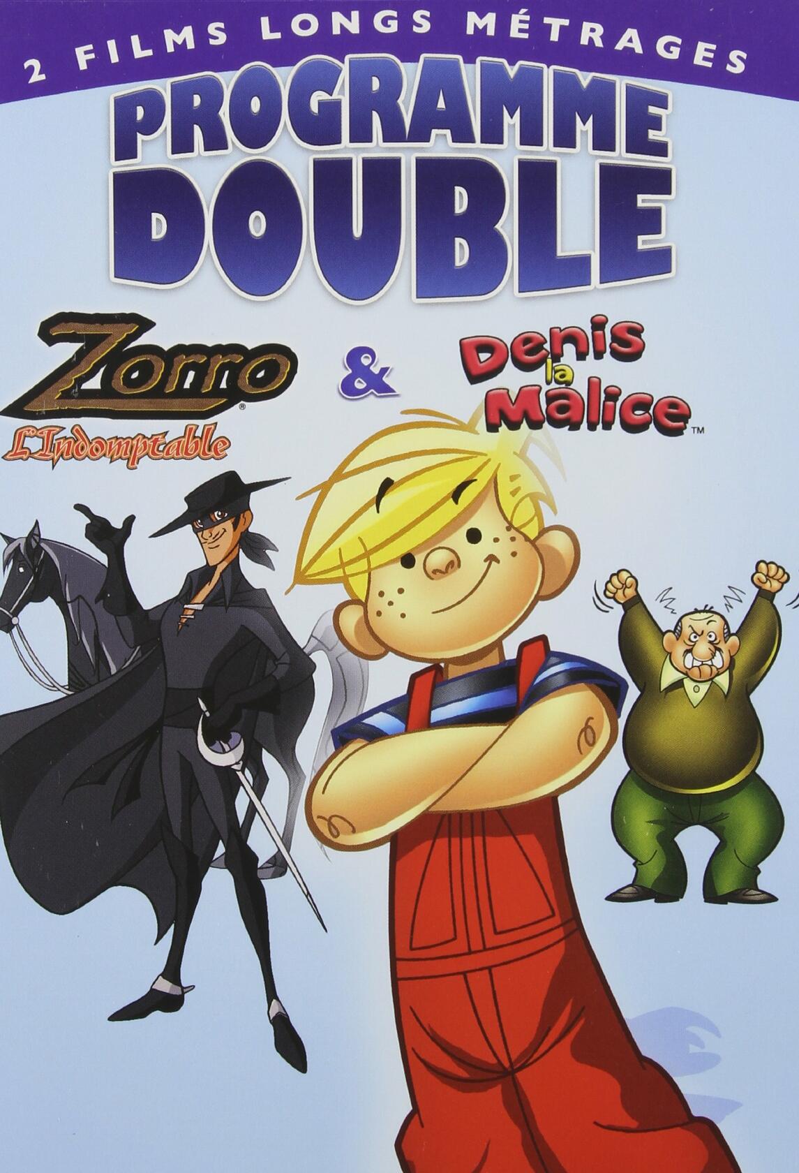 Dennis The Menace/Zorro / Denis La Malice/Zorro L'Indomptable (Bilingual) [DVD] - Good