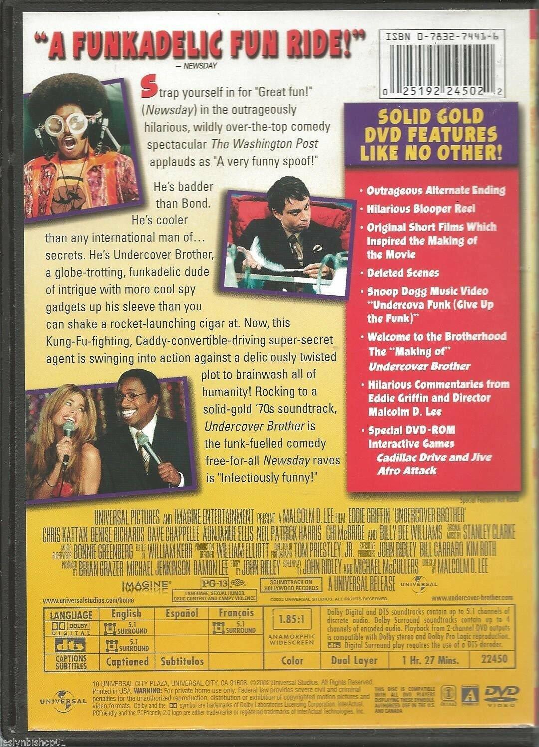 Undercover Brother (Widescreen Collector's Edition) [DVD] - Good