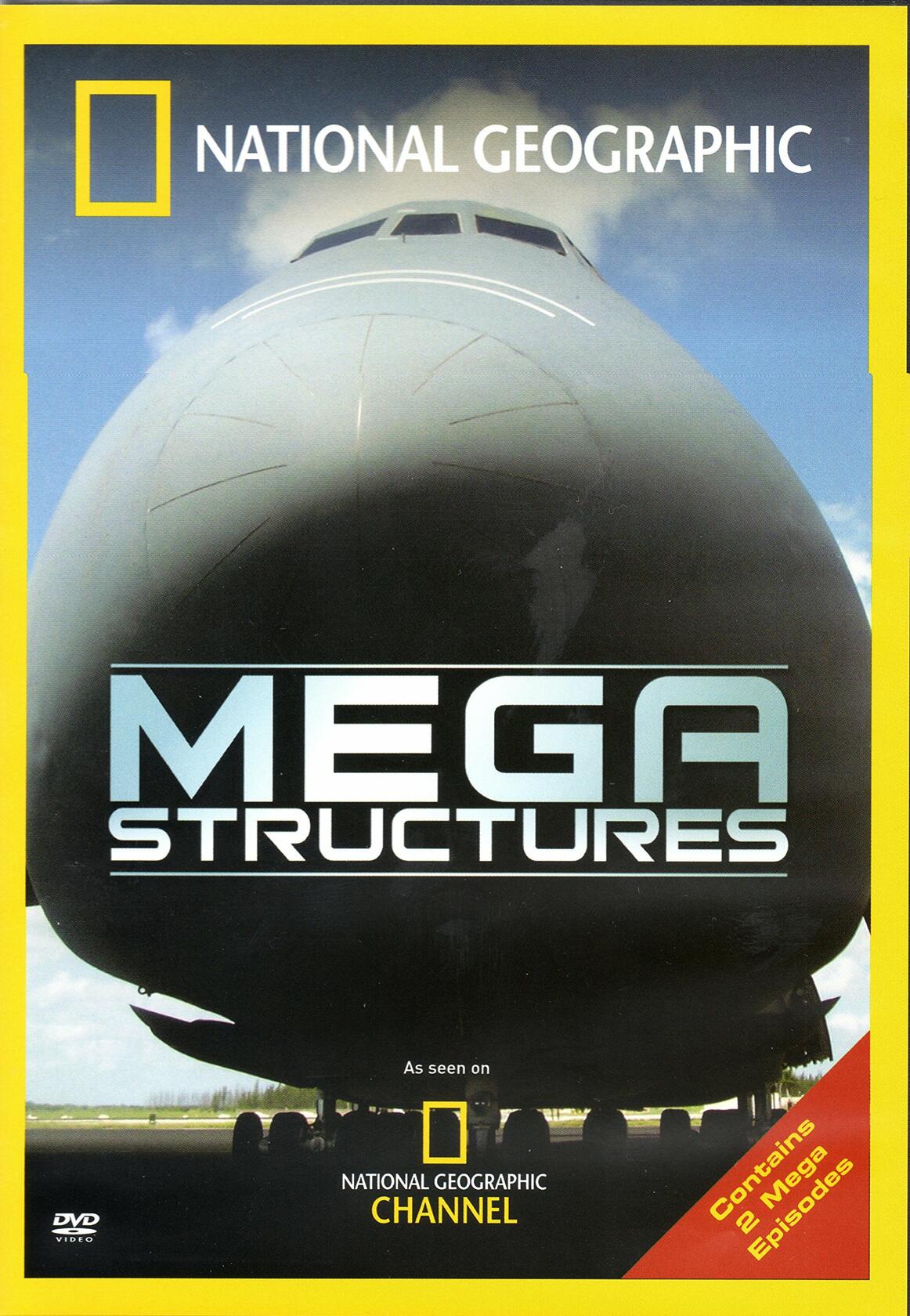 MEGA STRUCTURES, VOLUME 1 (DVD) NATIONAL GEOGRAPHIC. EPISODES 1 & 2 [DVD] - Good