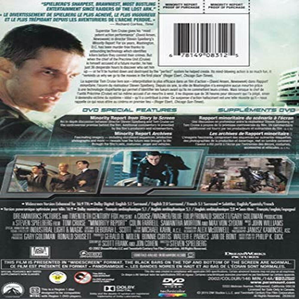 Minority Report [DVD] - Good