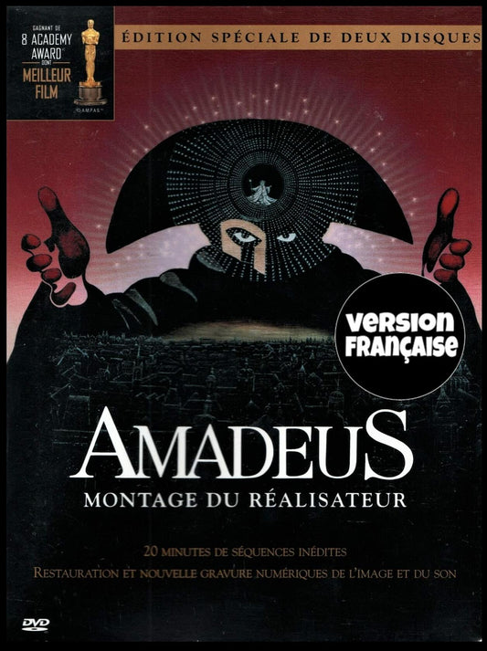 Amadeus: Version Intégrale (English/French) 1984 (Montage du Réalisateur Rallongée de Vingt Minutes) Édition Spéciale de 2 Disques (Widescreen) Régie au Québec (Cover French) - Good