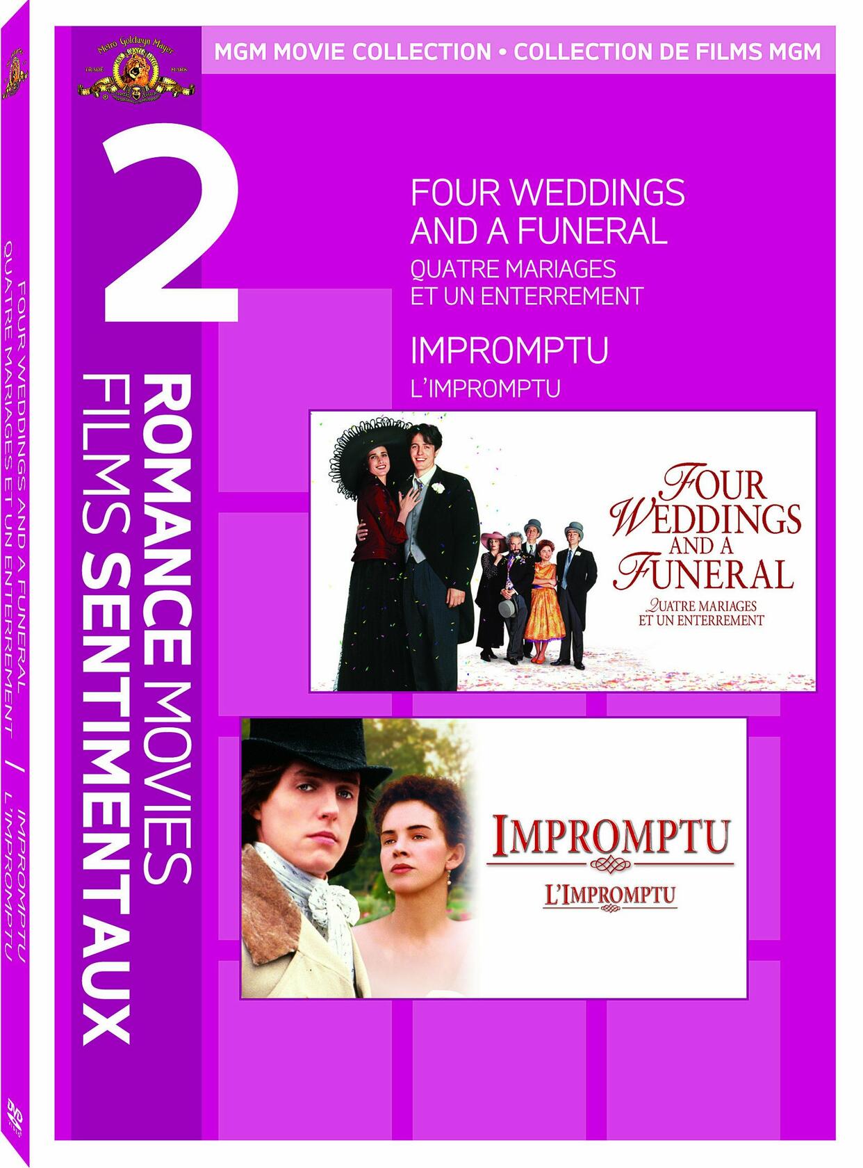 Impromptu / Four Weddings and a Funeral [DVD] - Good