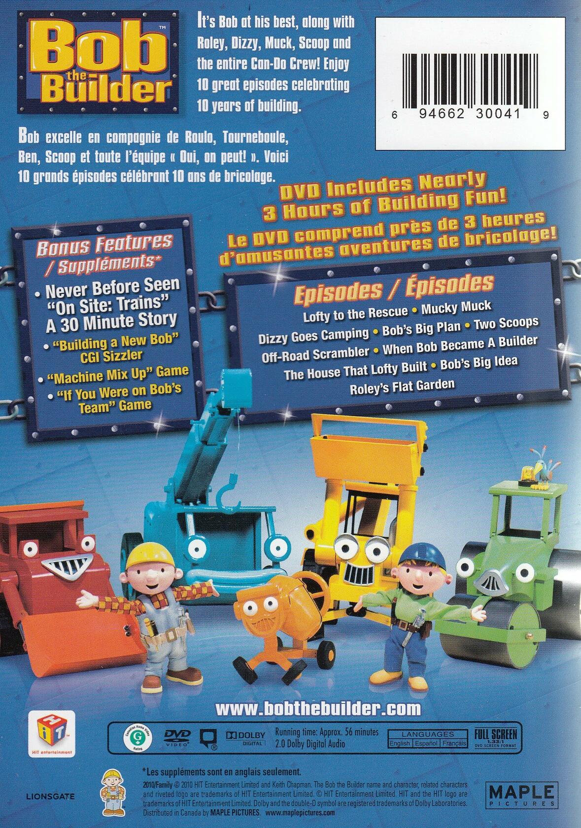Bob the Builder: The Best of Bob the Builder (Bilingue) [DVD] - Good