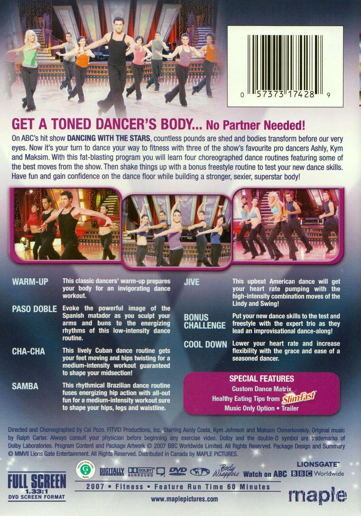 Dancing with the Stars: Cardio Dance [DVD]