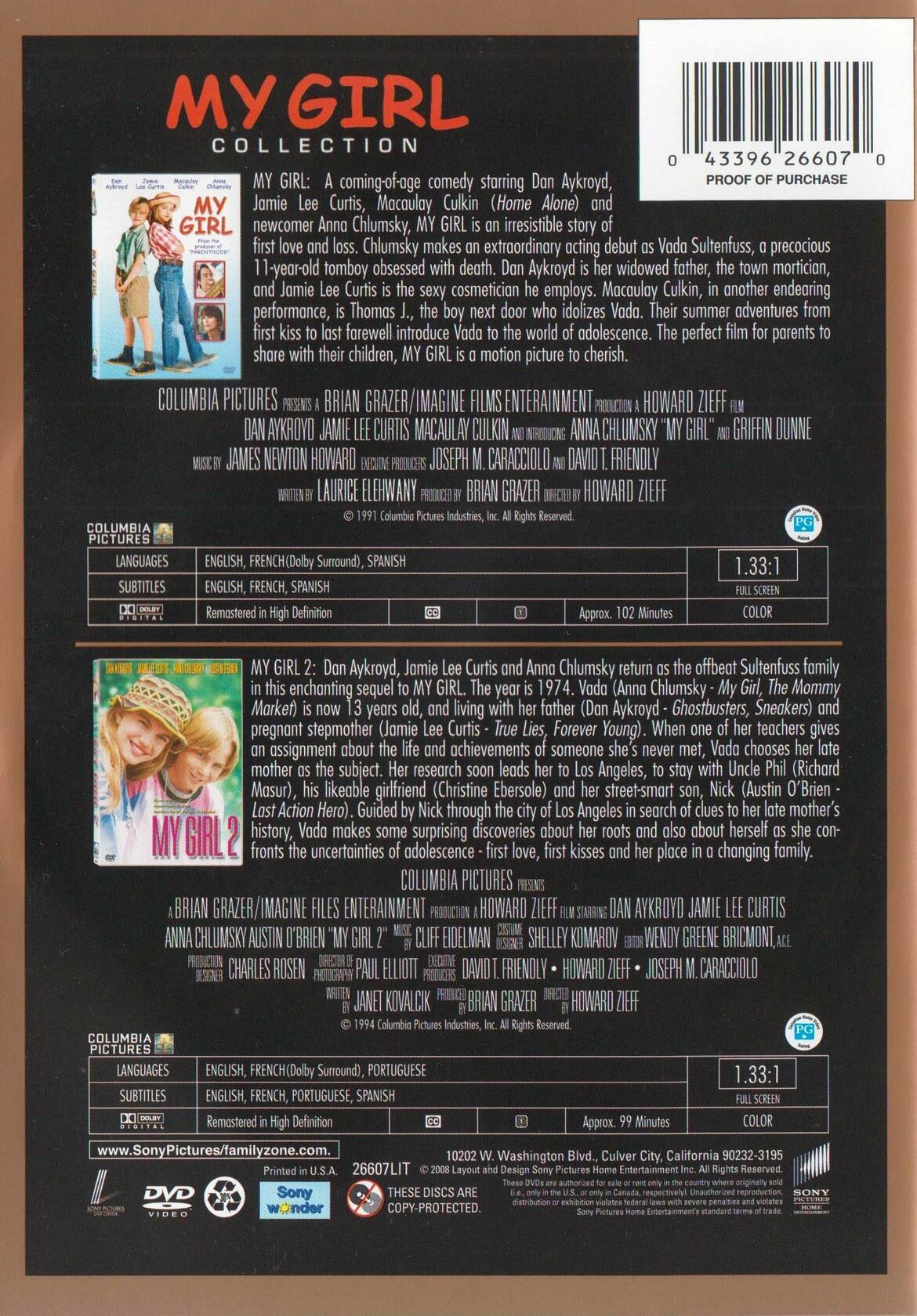 My Girl / My Girl 2 - Set (Bilingual) [Unknown Binding]