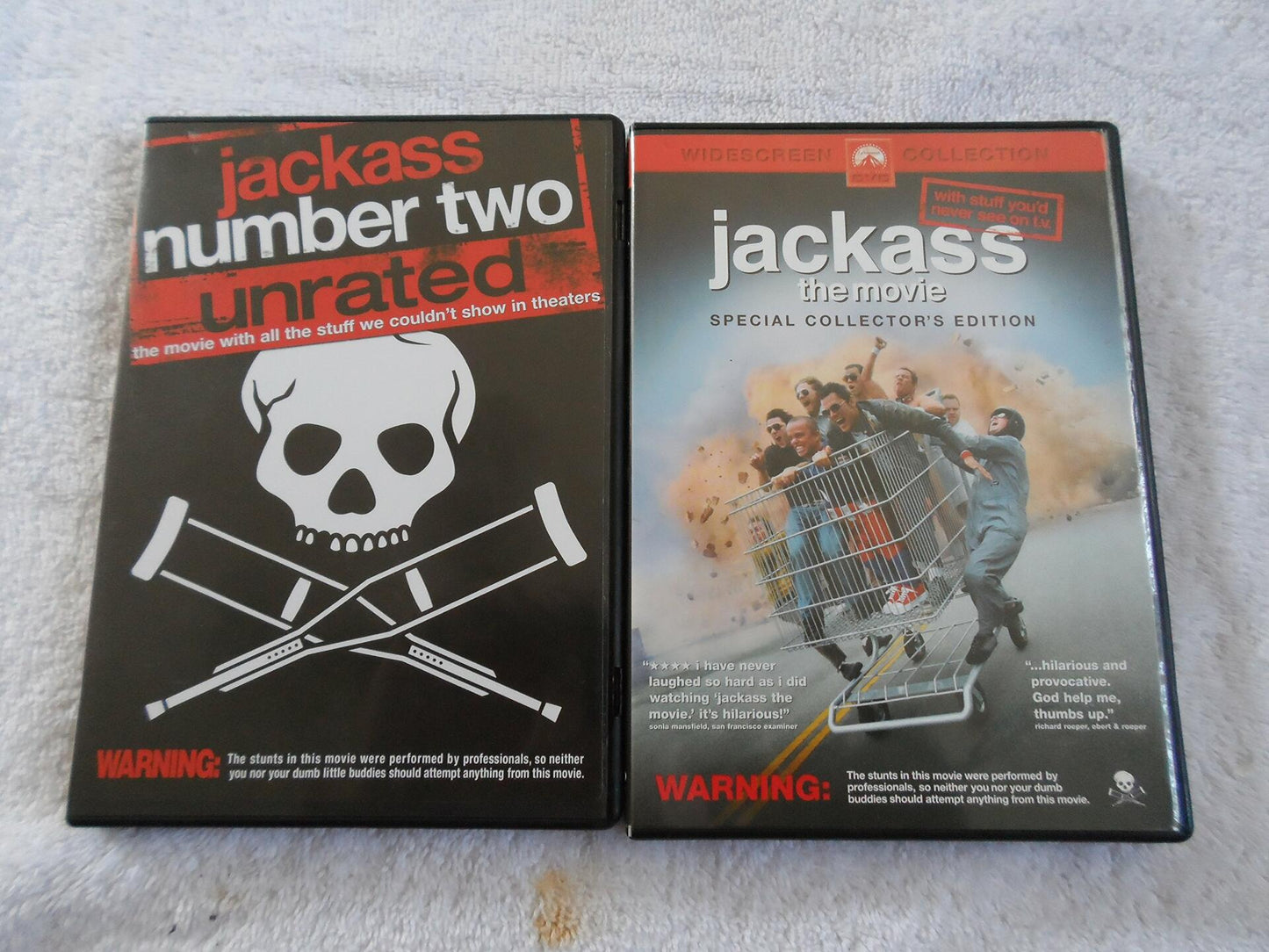 Jackass Number Two (Unrated Widescreen Edition) [DVD] - Good