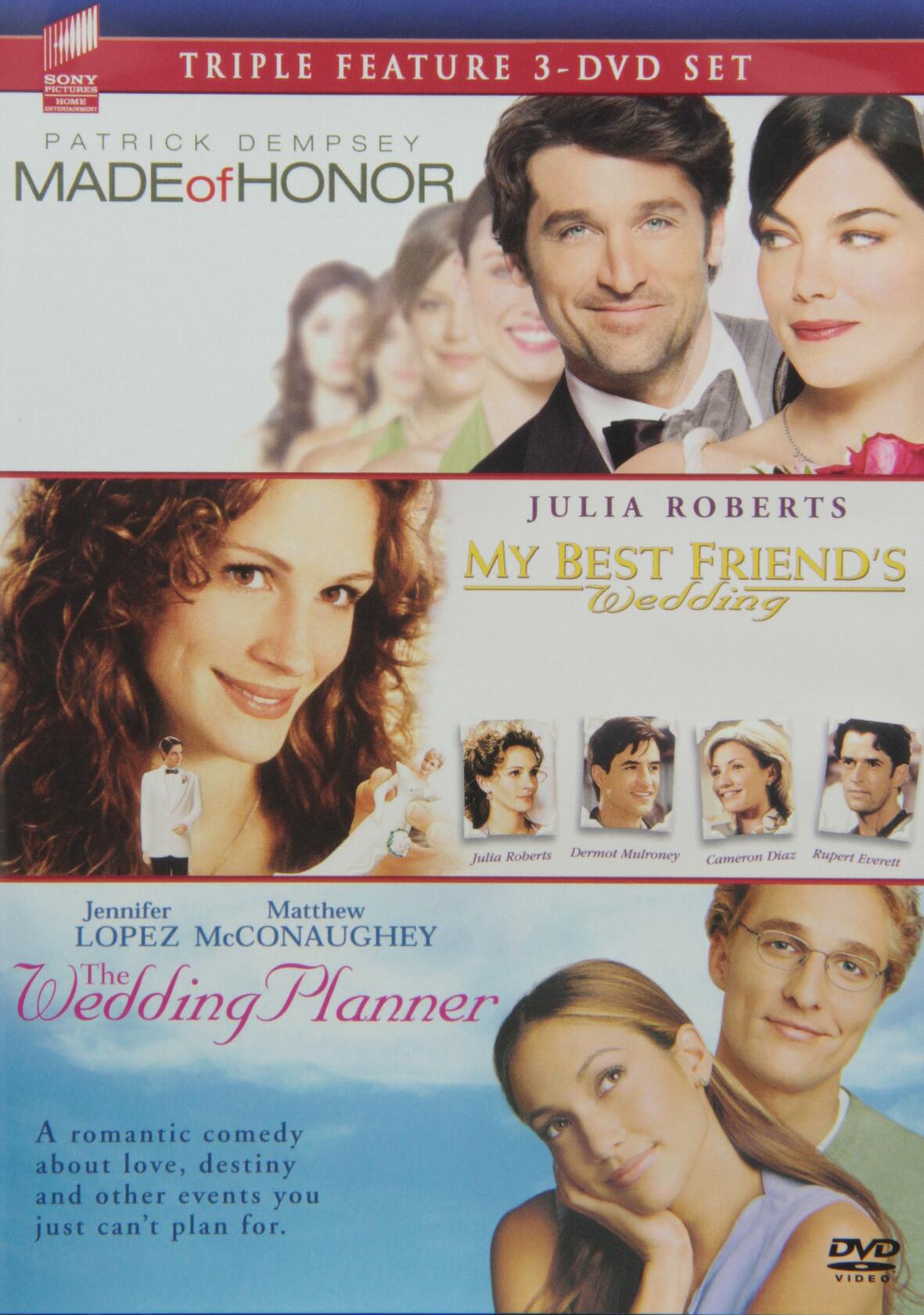 Made of Honor / My Best Friend's Wedding / Wedding Planner, the - Set (Bilingual) [DVD]