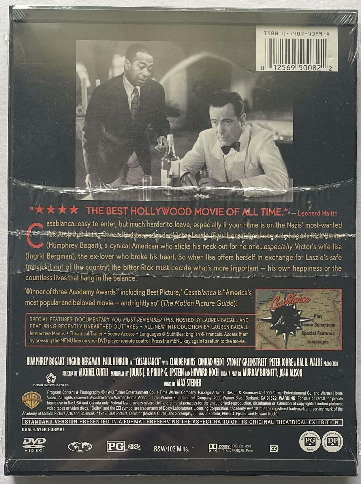 NEW Casablanca (DVD) [DVD] - Good