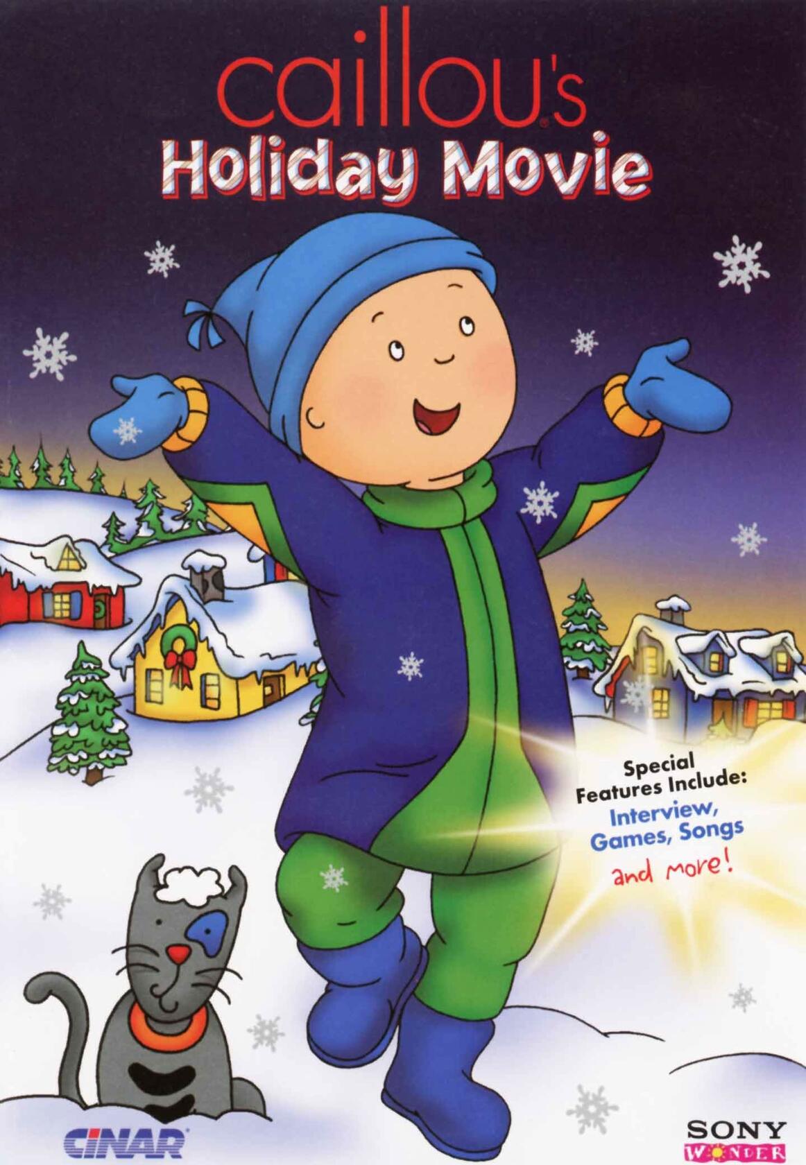 Caillou's Holiday Movie (Bilingual) [DVD] - Good