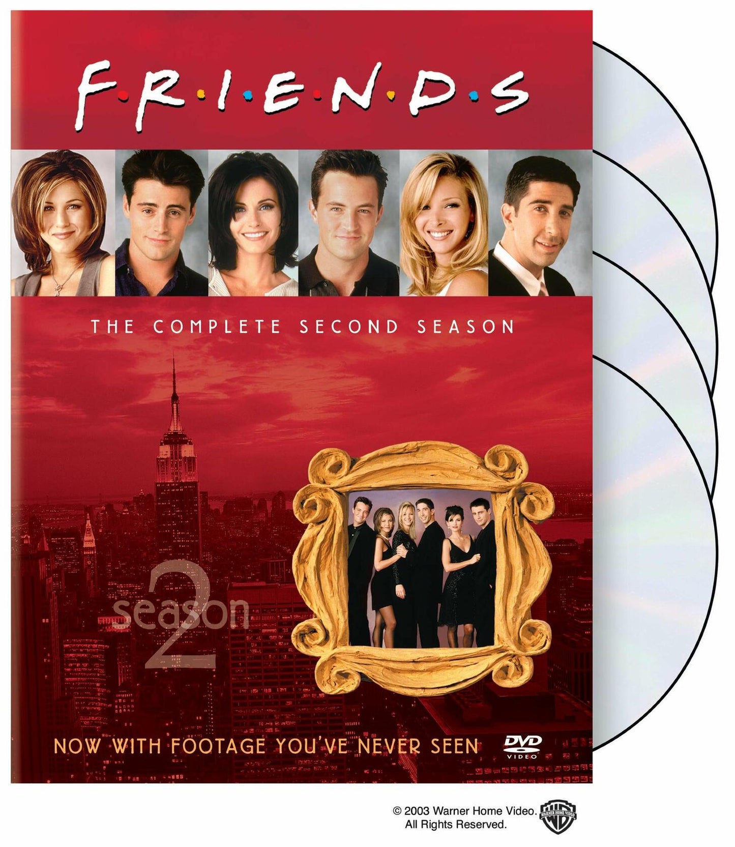 Friends: The Complete Second Season [DVD] - Good