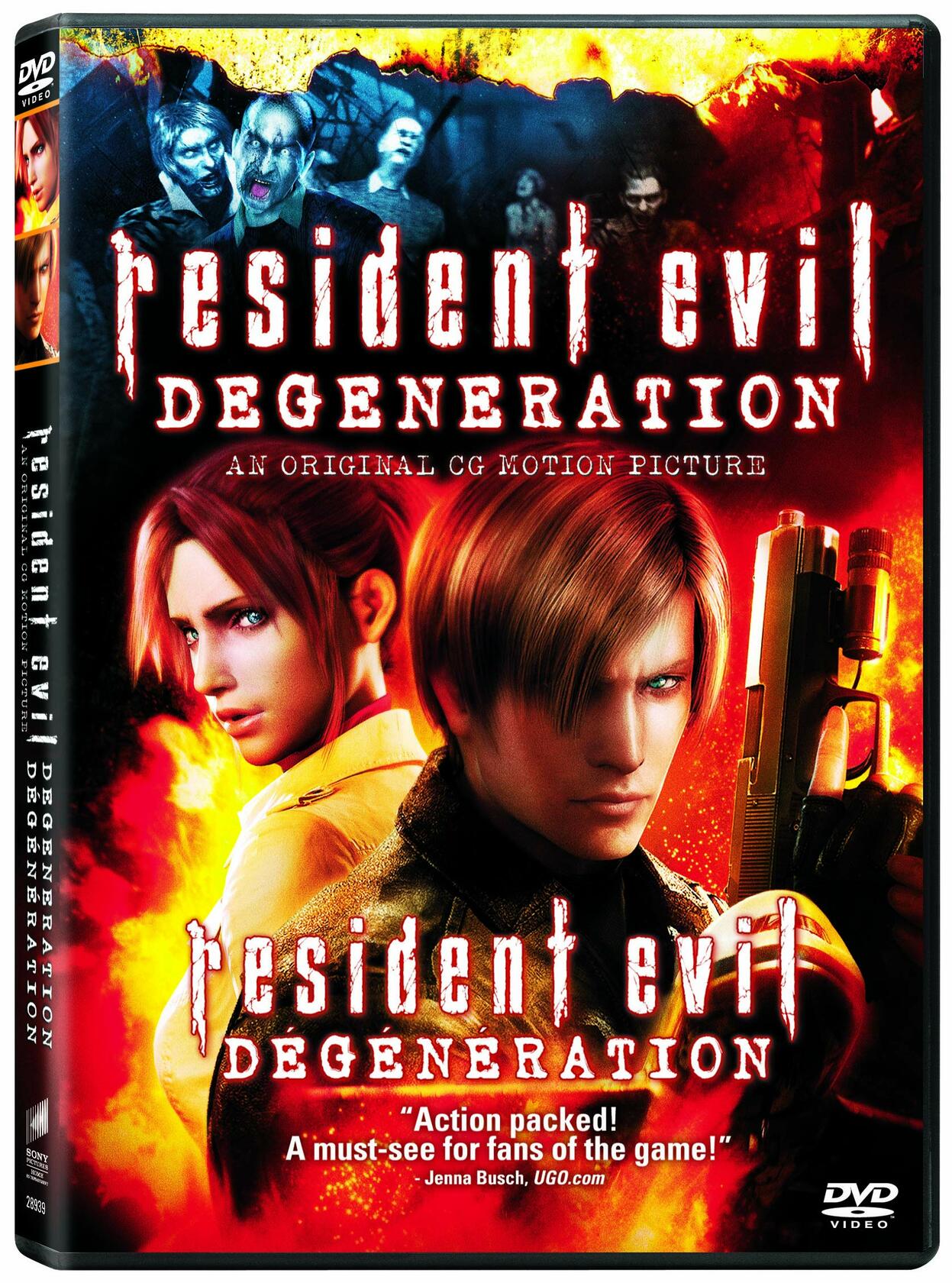 Resident Evil: Degeneration Bilingual [DVD] - Good