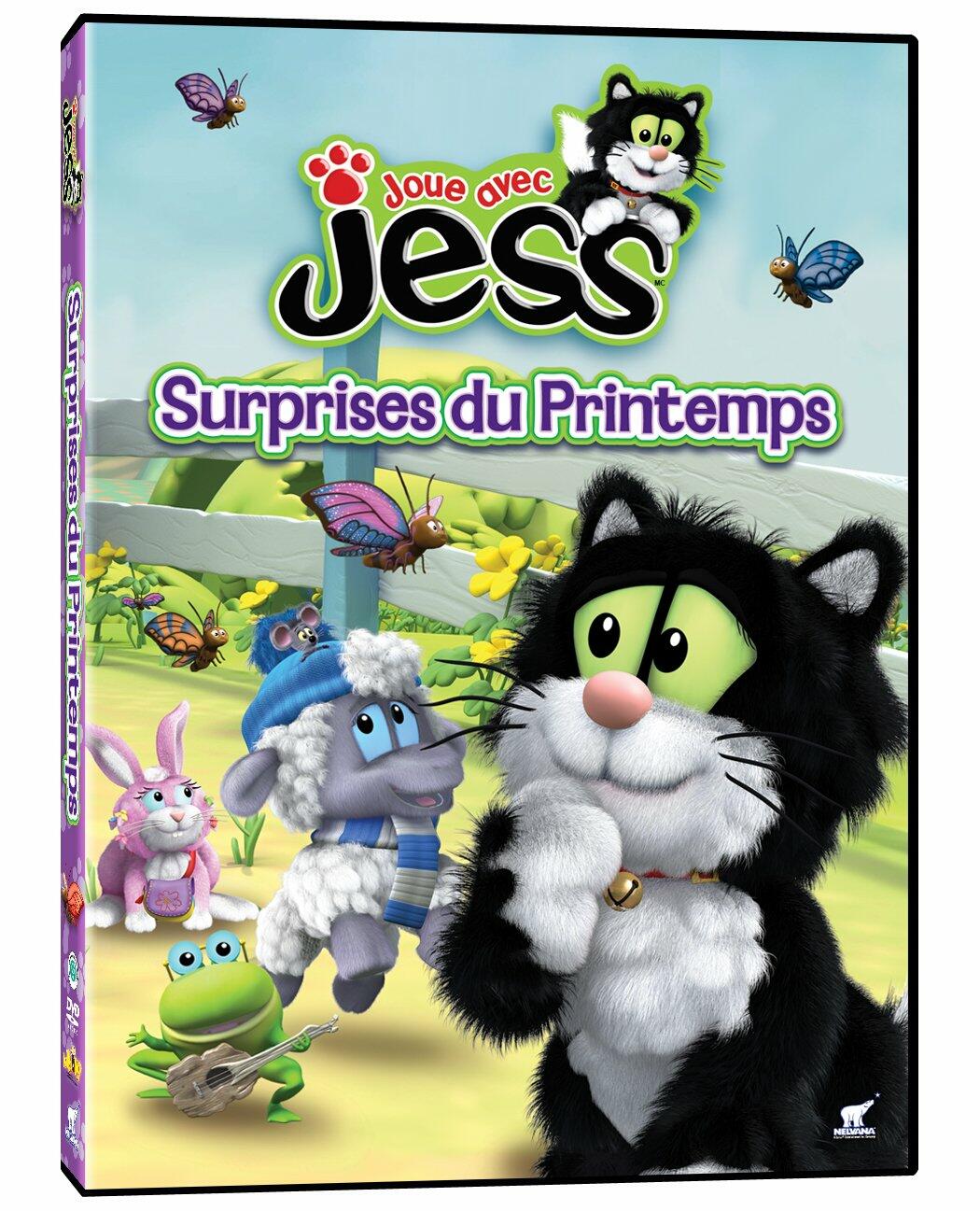 Joue avec Jess: Surprises du Printemps (Bilingual) [DVD]